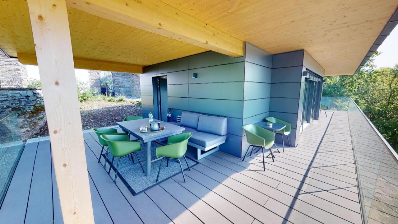 Modernes Ferienhaus Mit Panoramablick Rosegg Zewnętrze zdjęcie